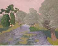 Vallotton Felix Landscape. Arques-la-Bataille  - Hermitage